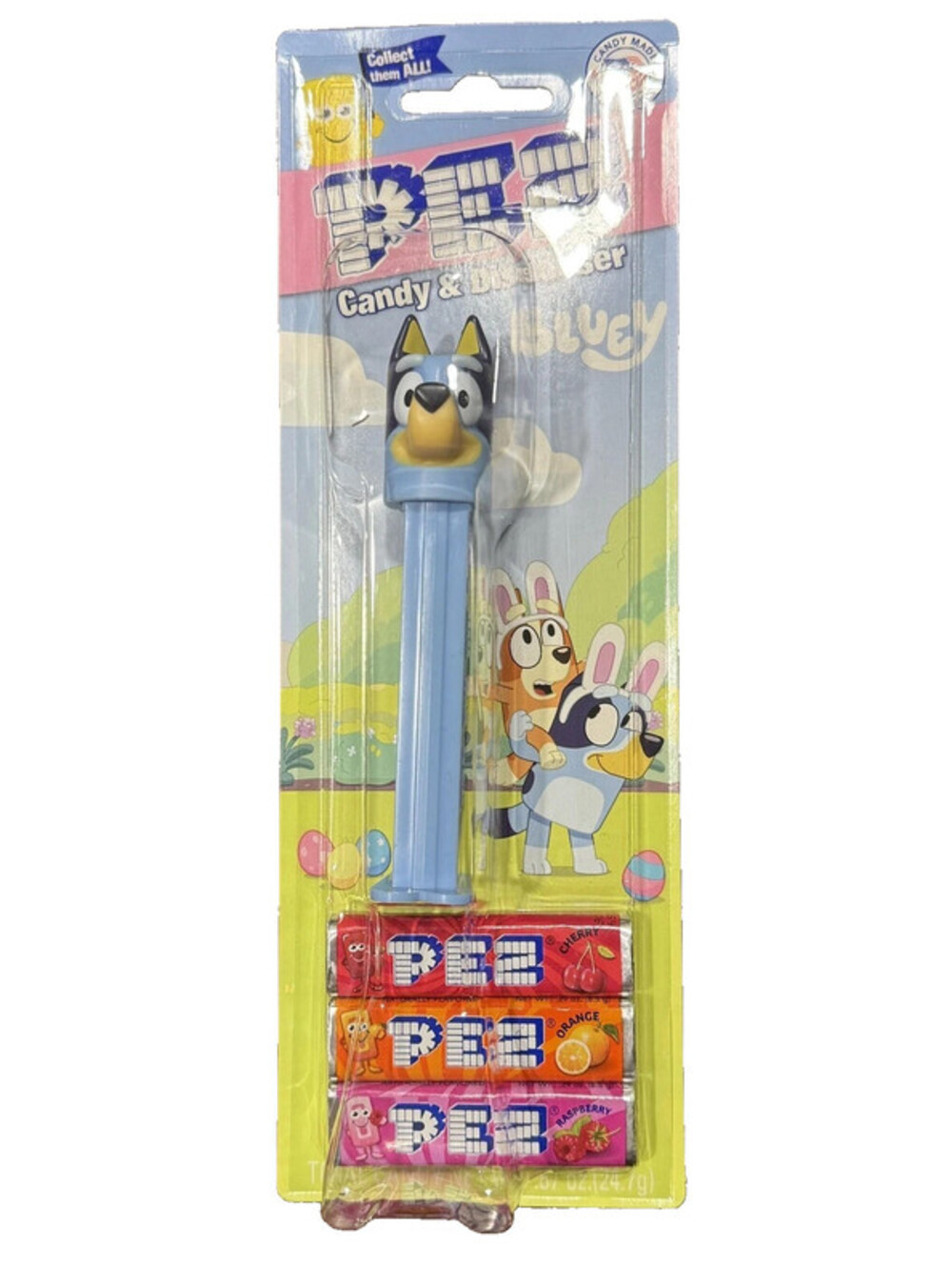 Bluey Easter Themed Pez Dispenser Best Buy Date 12/03/30
